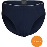 SCHIESSER - 95/5 Originals - Slip - Donkerblauw - 95% Biologisch Katoen, 5% Elastaan