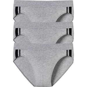 Schiesser - 173815 - Onderbroek - Grey Melange - 3-Pack Katoen