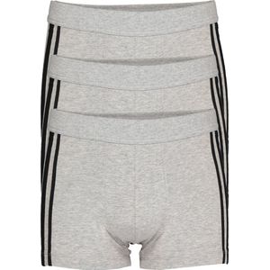 Schiesser - 173816 - Boxershorts - Grey Melange - 95% Katoen, 5% Elastomeer - 3-Pack