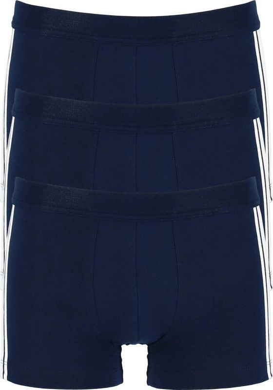 Schiesser - 173816 - Boxershorts - Donkerblauw - 3-Pack - 95% Biologisch Katoen