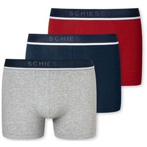 Schiesser Boxer »""95/5""«, (3er-Pack), mit sportlichem Logo-Webgummibund