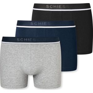 Schiesser - 173986 - Boxershort - Assorted 4 - 95% Katoen / 5% EL - 3-Pack