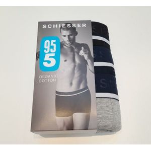Schiesser - 173986 - Boxershort - Assorted 4 - 95% Katoen / 5% EL - 3-Pack