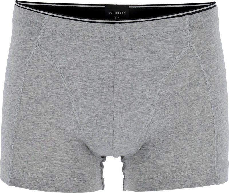 SCHIESSER 95/5 Originals short (1-pack) - grijs - Maat: S