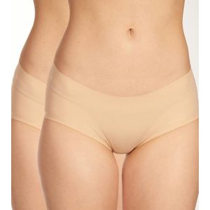 Uncover by Schiesser Set van 2 damesslips, 2 x zand