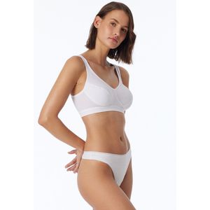 Schiesser - 95/5 - Strings - Wit - 95% Katoen, 5% Elastaan - 2 Stuks