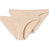 Schiesser - Minislip 95/5 - Zand - Set van 2