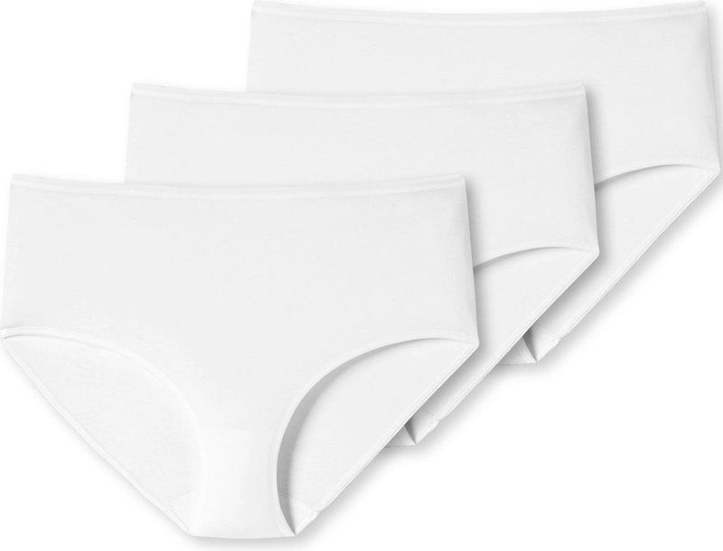 SCHIESSER - 95/5 - Slips - Wit - Single Jersey - 3-Pack