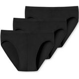 SCHIESSER - Uncover - Slip - Zwart - 3-Pack