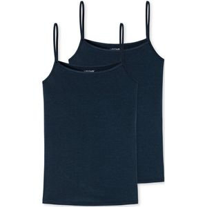 SCHIESSER - Uncover - Onderhemd - Donkerblauw - 2 Pack
