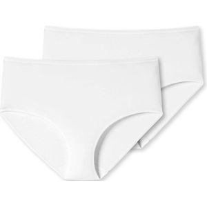 Schiesser - 174384 - Ondergoed - Wit - Biologisch Katoen - 2-Pack
