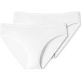 Ondergoed - 2-Pack Tai Slips - Wit - Biologisch Katoen
