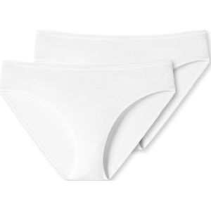 Ondergoed - 2-Pack Tai Slips - Wit - Biologisch Katoen