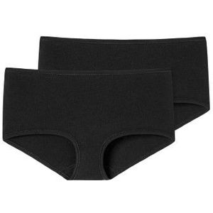 Schiesser - 95/5 - Boxershorts - Black - 95% Katoen, 5% Elastaan - 2-Pack