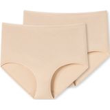 Schiesser - 174387 - Slips - Sand - 95% Katoen, 5% Elastaan - 2-Pack