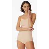 Schiesser - 2-Pack - Spaghetti Hemdjes - Beige - Biologisch Katoen