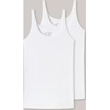 Schiesser - 174389 - Ondershirt - Wit - Biologisch Katoen - 2-Pack