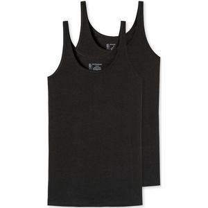 Schiesser - 174389 - Thermoshirt - Black - 95% Katoen / 5% Elastaan