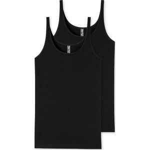 Schiesser - 174389 - Thermoshirt - Black - 95% Katoen / 5% Elastaan