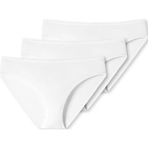 Schiesser - Tai Slip - 3-Pack - Zwart - 95% Biologisch Katoen - Dames