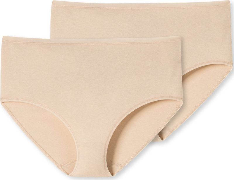 Schiesser - 174384 - Ondergoed - Sand - 95% Katoen, 5% Elastaan, 2-Pack