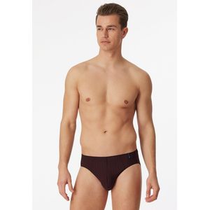 SCHIESSER Long Life Soft Slip - Rood-Zwart Gestreept - 1-Pack