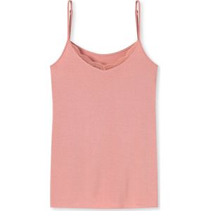 Schiesser - Spaghettitop - Onderhemd - Zwart - Elastische Single Jersey met Modal