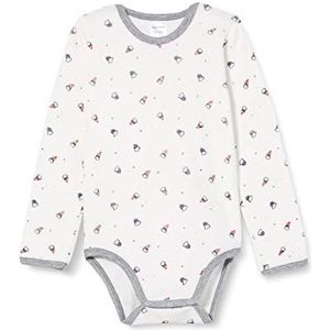 Schiesser Uniseks babybody met lange mouwen voor kleine kinderen.