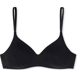 SCHIESSER - 95/5 - Bralette - Zwart - Single Jersey - Spacer-Cups
