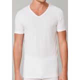 Schiesser - 95/5 - T-Shirt - Wit - 95% Katoen / 5% Elasthaan - Dubbelpack