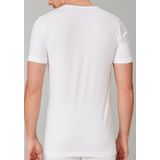 Schiesser - 95/5 - T-Shirt - Wit - 95% Katoen / 5% Elasthaan - Dubbelpack