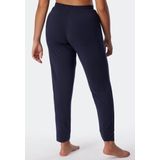 Schiesser - 175481 - Pyjamabroek - Blauw - 95% Zijde, 5% Elastaan