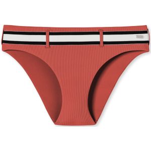 Schiesser - Bikinislip - Dames - Zwart-Wit - Gevoerd Mini-Bikinibroekje