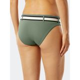 Schiesser - Bikinislip - Bikinibroekje - Zwart-Wit - Gerecycled Materiaal