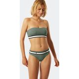 Schiesser - Bikinislip - Bikinibroekje - Zwart-Wit - Gerecycled Materiaal