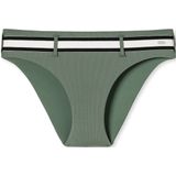 Schiesser - Bikinislip - Bikinibroekje - Zwart-Wit - Gerecycled Materiaal