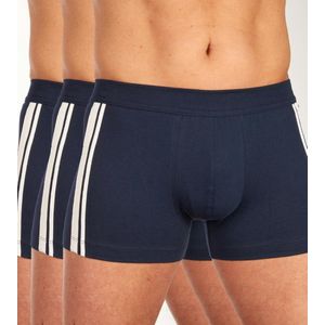 Schiesser Shorts 3-pack - Donkerblauw - Biologisch Katoen - Heren Onderbroek