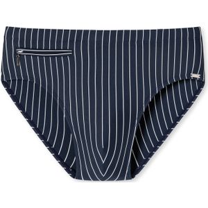 SCHIESSER Nautical Casual - Zwemslip - Tricot - Gerecycled - Stroken - Admiraal