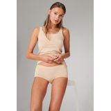 SCHIESSER - 95/5 - Singlet - Zwart/Zand - Biologisch Katoen, 2-Pack