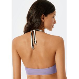 Schiesser - Bad beugel-bh - Zwart-wit gestreept - Dames - Bikinis