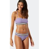 Schiesser - Bikinislip - Bikinibroekje - Zwart-Wit - Gerecycled Materiaal