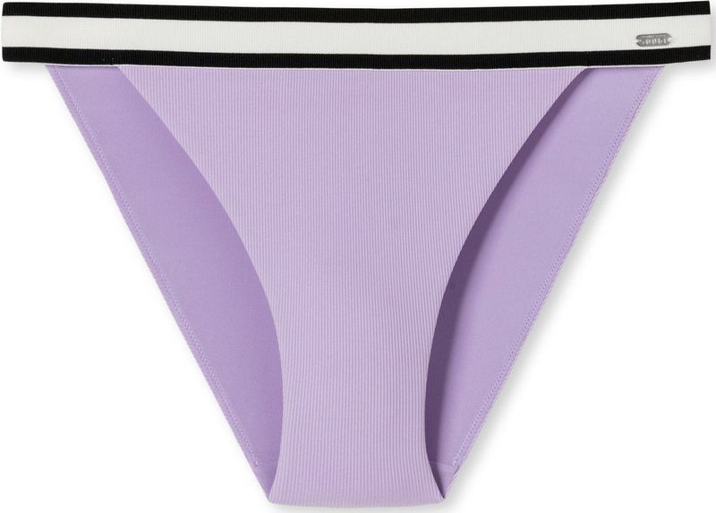 Schiesser - Bikinislip - Bikinibroekje - Zwart-Wit - Gerecycled Materiaal