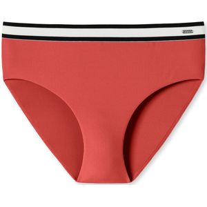 Schiesser - Midislip - Dames - Bikinibroekje - Zwart-wit gestreept