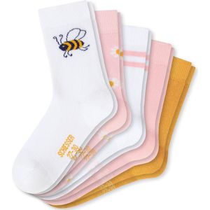Schiesser - Kindersokken - Meerkleurig - 5 Stuks - 23-26