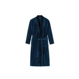 Schiesser - Essentials - Badjas - Donkerblauw - Velours