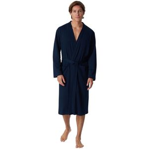 Schiesser - Essentials - Kamerjas - Donkerblauw - 100% Biologisch Katoen