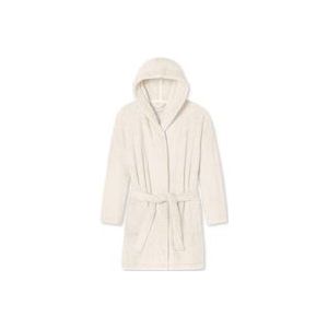 Schiesser - Essentials - Badjas - Roze - Teddyfleece