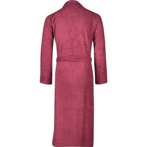 Schiesser - Essentials - Badjas - Bordeaux - 100% Katoen