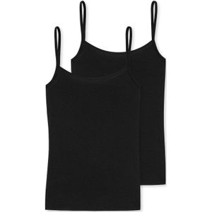 SCHIESSER - Modal Essentials - Singlet - Zwart - 2-Pack