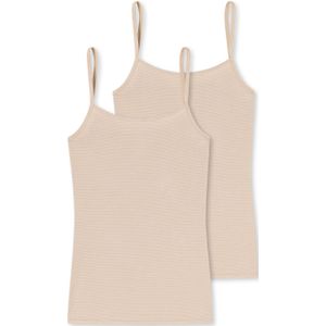 SCHIESSER - Modal Essentials - Singlets - Zandkleurig - 2-Pack